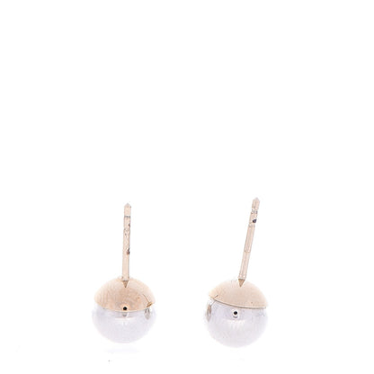 Christian Dior Mise En Dior Tribal Earrings Silver Gold 4 of 5