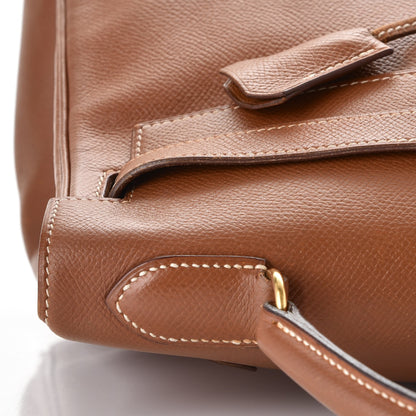 Hermes Courchevel Kelly Retourne 32 Gold 32 of 44