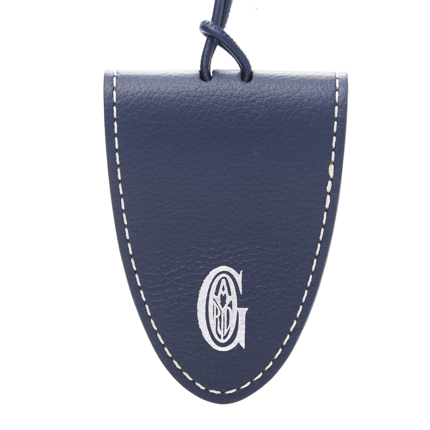 Goyard Calfskin Bag Clip Navy 5 of 6