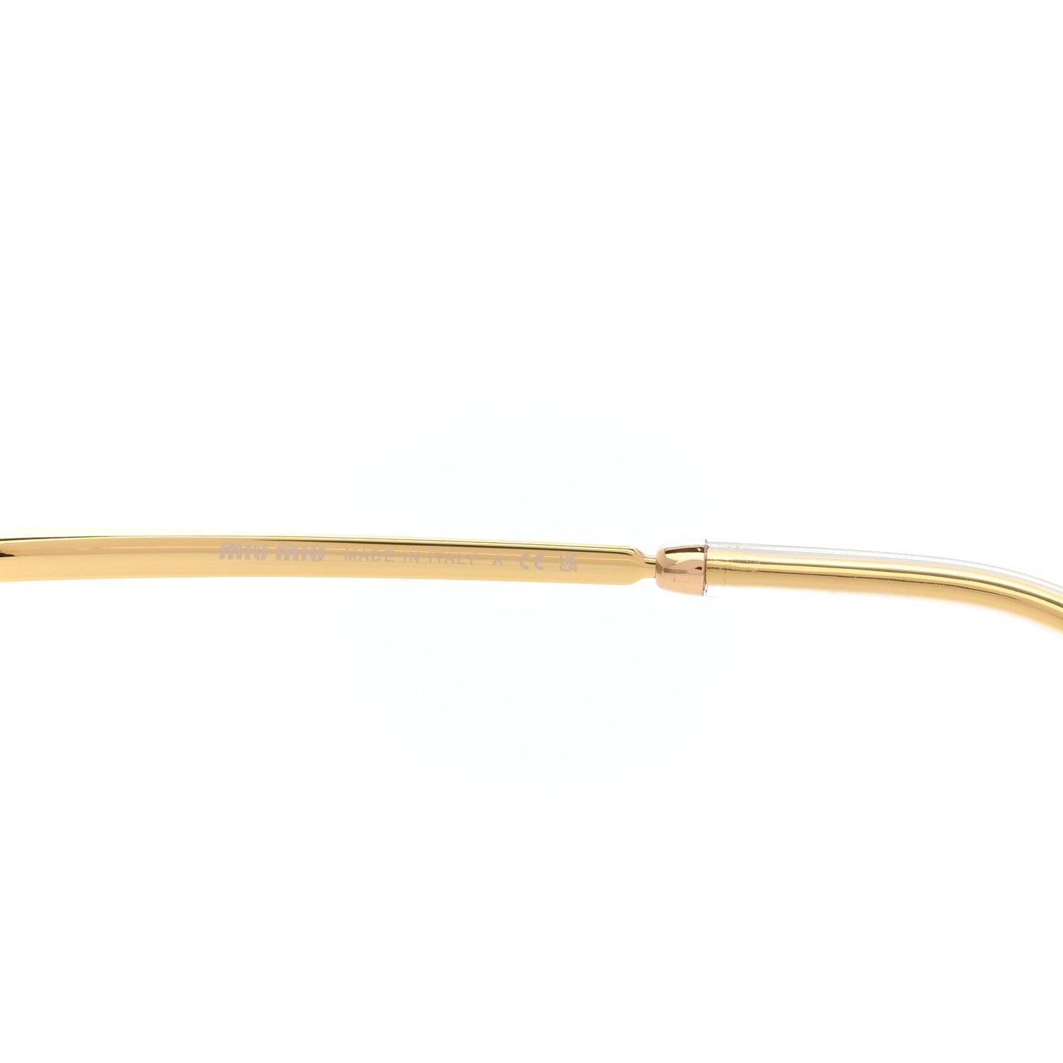 Miu Miu Metal Aube Sunglasses SMU54Y Light Gray 6 of 8