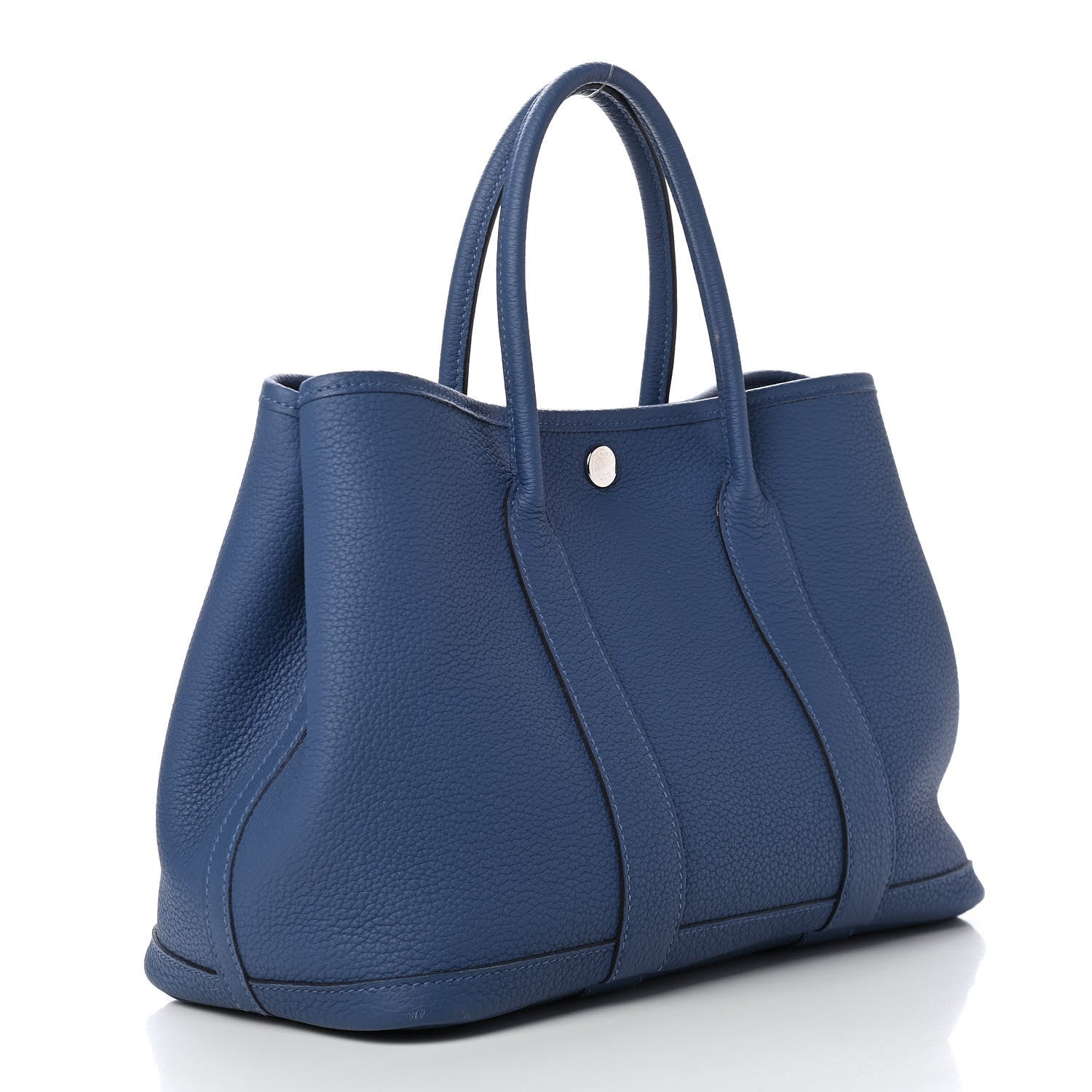 Hermes Vache Country Garden Party 30 TPM Bleu Brighton 3 of 10