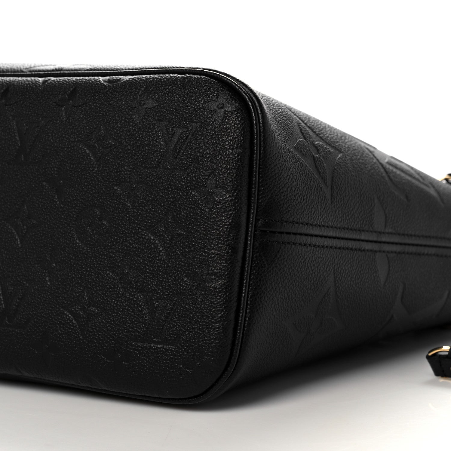 Louis Vuitton Empreinte Monogram Giant Neverfull MM Black 8 of 9