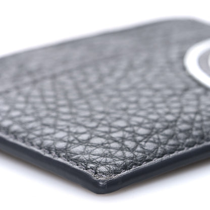 Fendi Cuoio Romano Stamp Patch Card Holder Asfalto 10 of 11