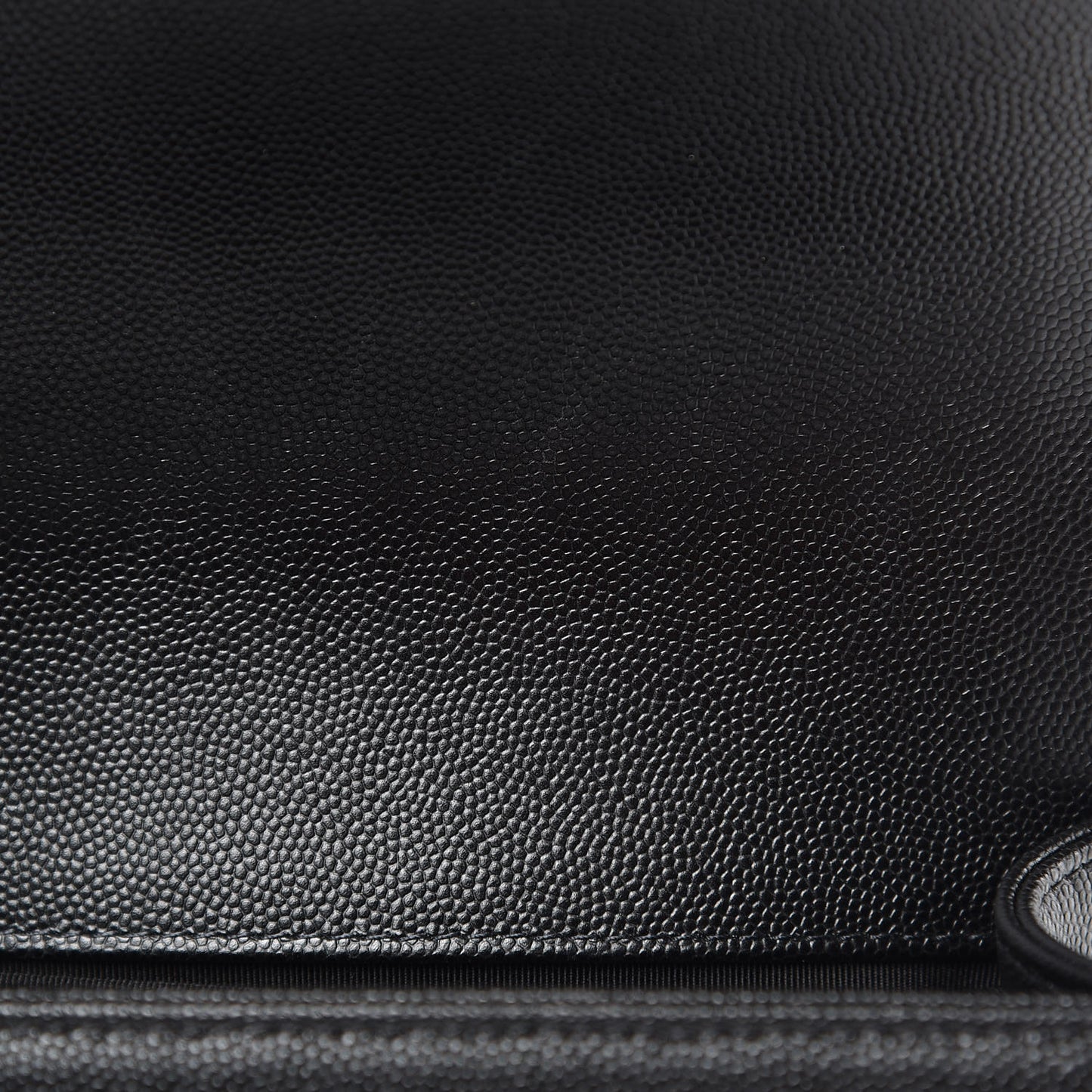 Caviar Quilted Small Boy Flap Black