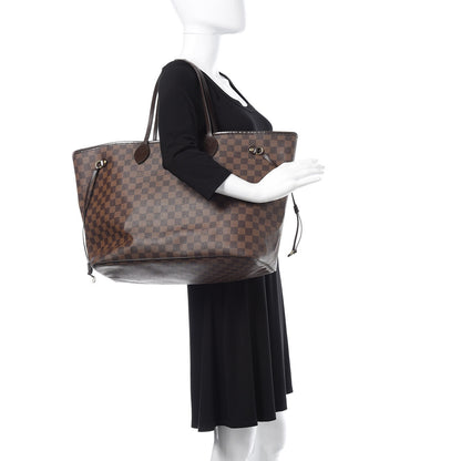 Louis Vuitton Damier Ebene Neverfull GM 2 of 16