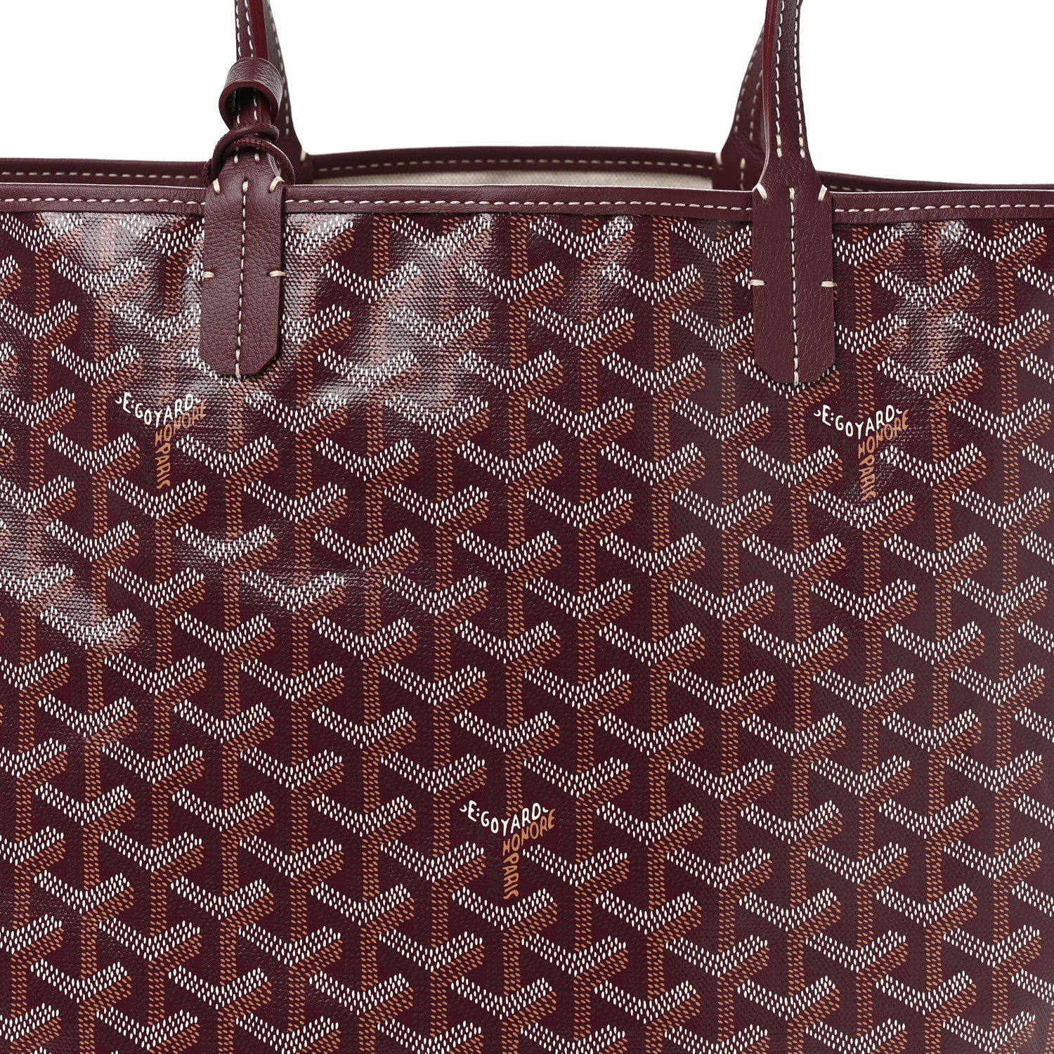 Goyard Goyardine Saint Louis PM Bordeaux 8 of 10