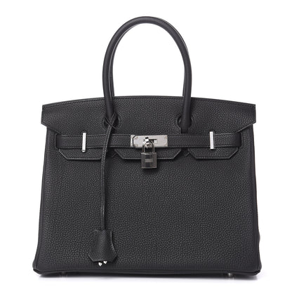 Hermes Togo Birkin 30 Black 1 of 30