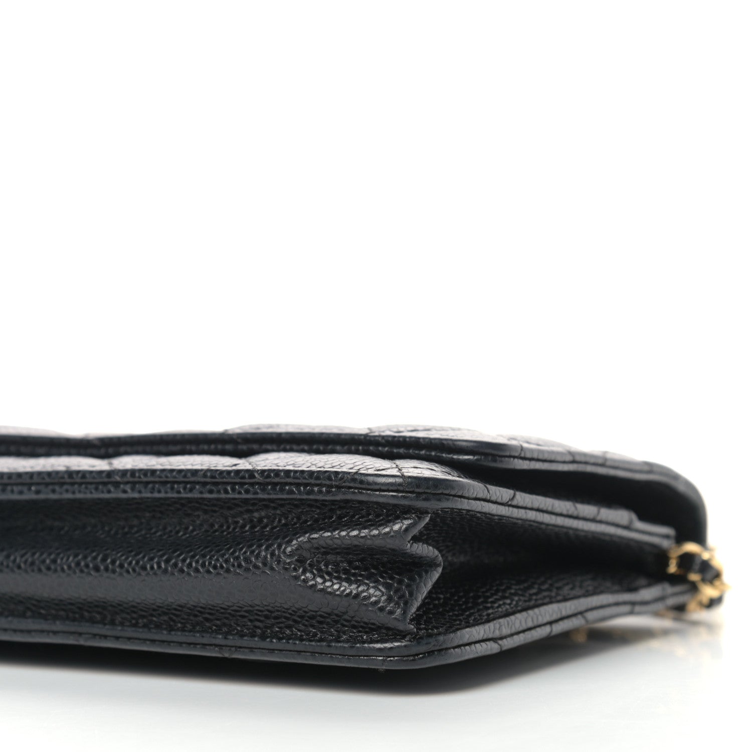 Chanel Caviar Quilted Wallet On Chain WOC Black 10 of 12