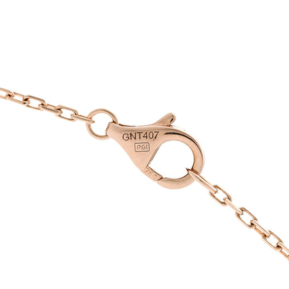 Cartier 18K Pink White Yellow Gold Diamond Trinity De Cartier Pendant Necklace 5 of 6
