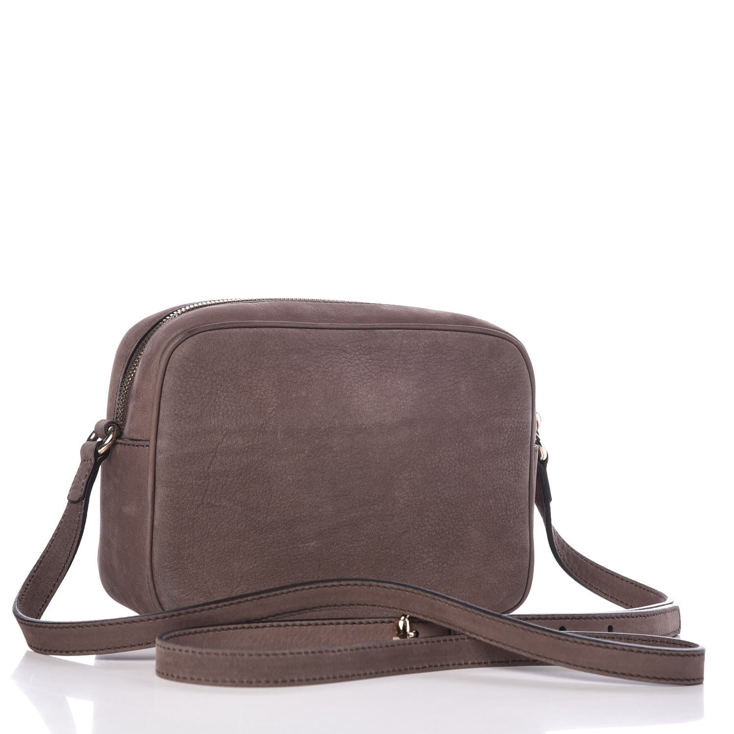 Gucci Vitello Range Small Soho Disco Bag Grey Field 2 of 37