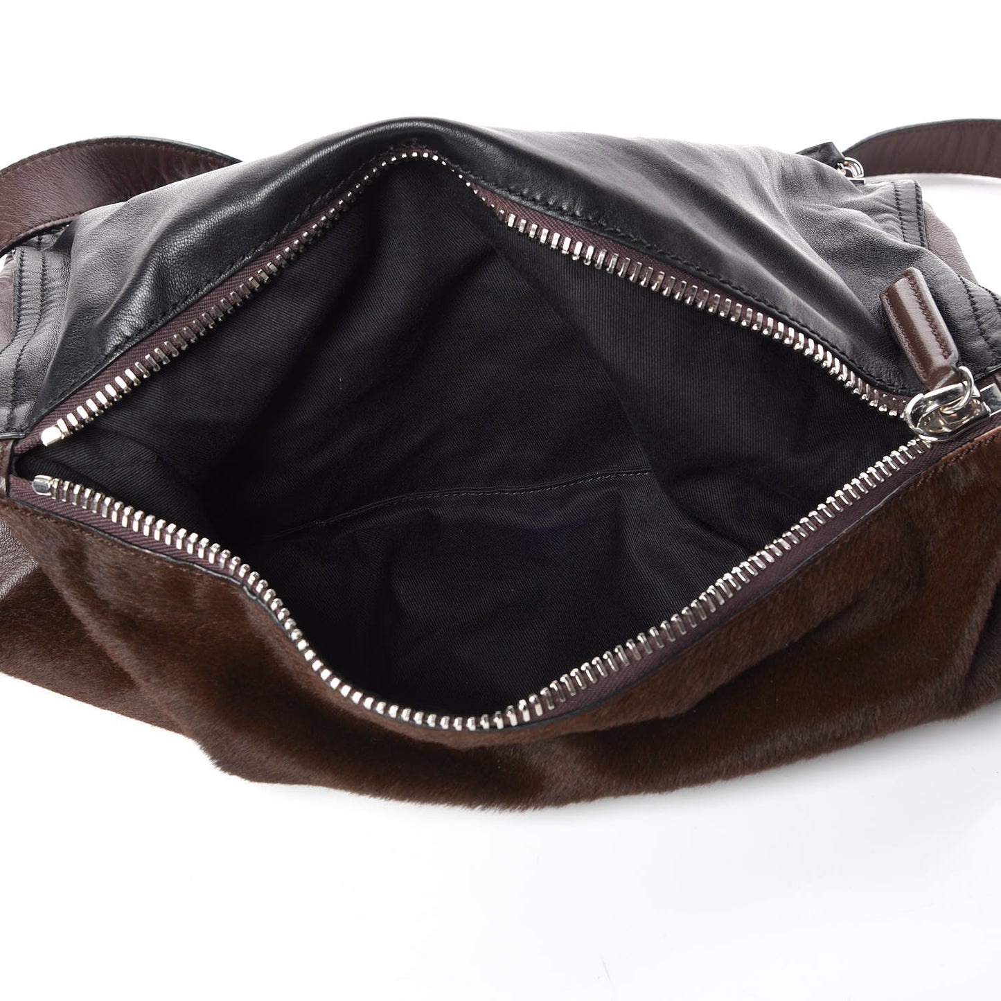 Calf Hair Lambskin Medium Pandora Black