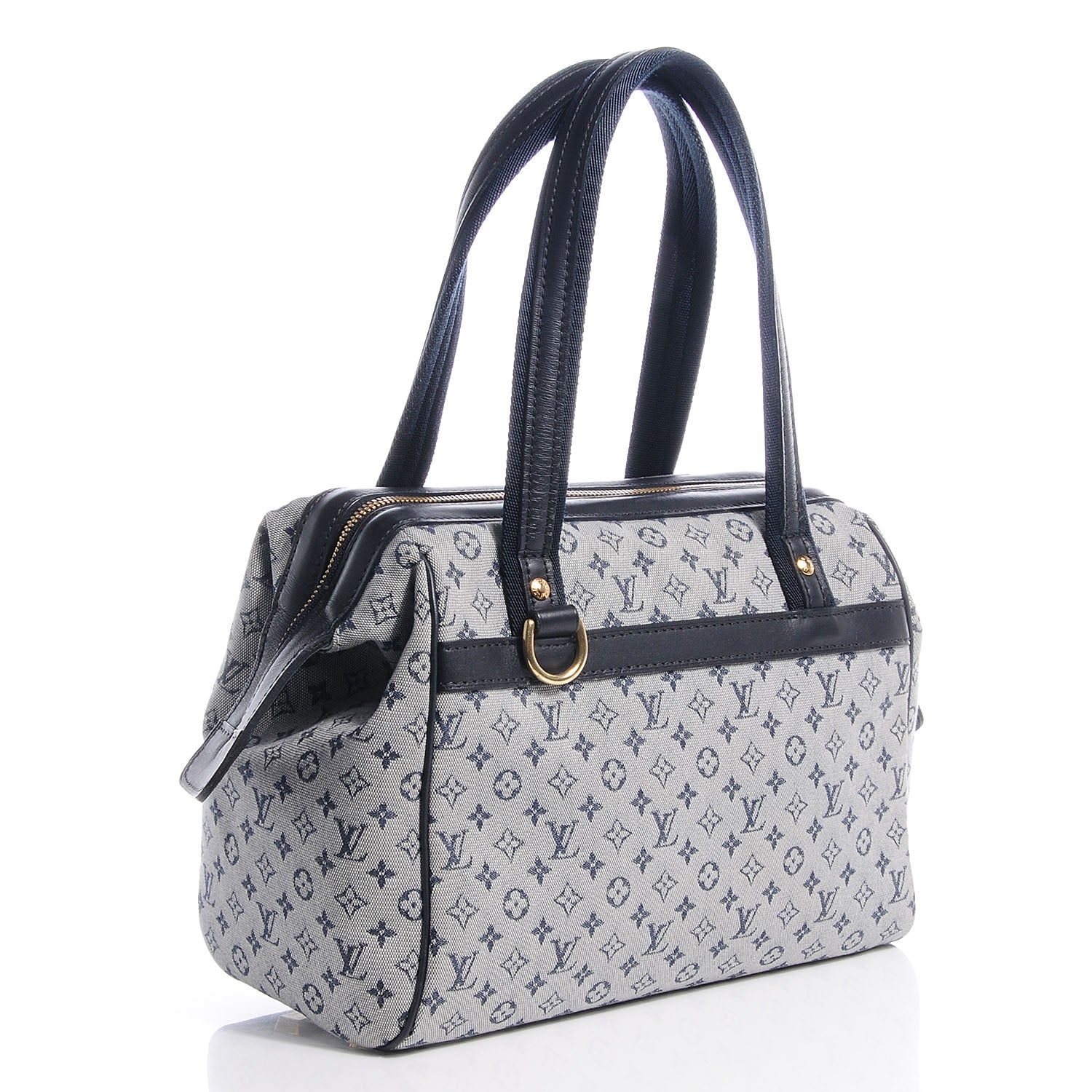 Louis Vuitton Mini Monogram Josephine PM Blue 3 of 8