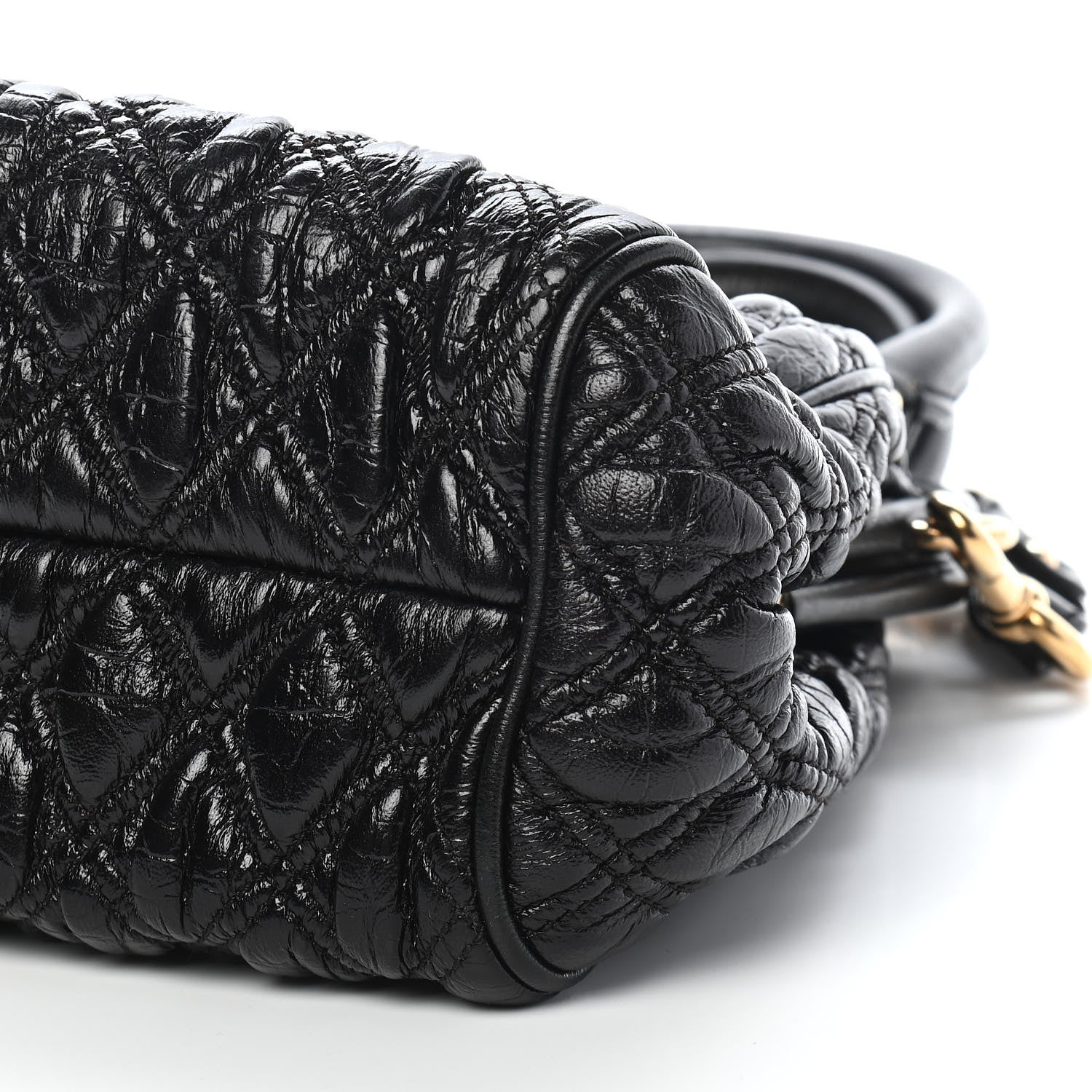 Marc Jacobs Quilted Leather Stam Black 7 of 7