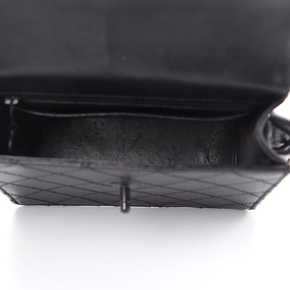Chanel Caviar Diamond Stitched Square Flap So Black 5 of 15