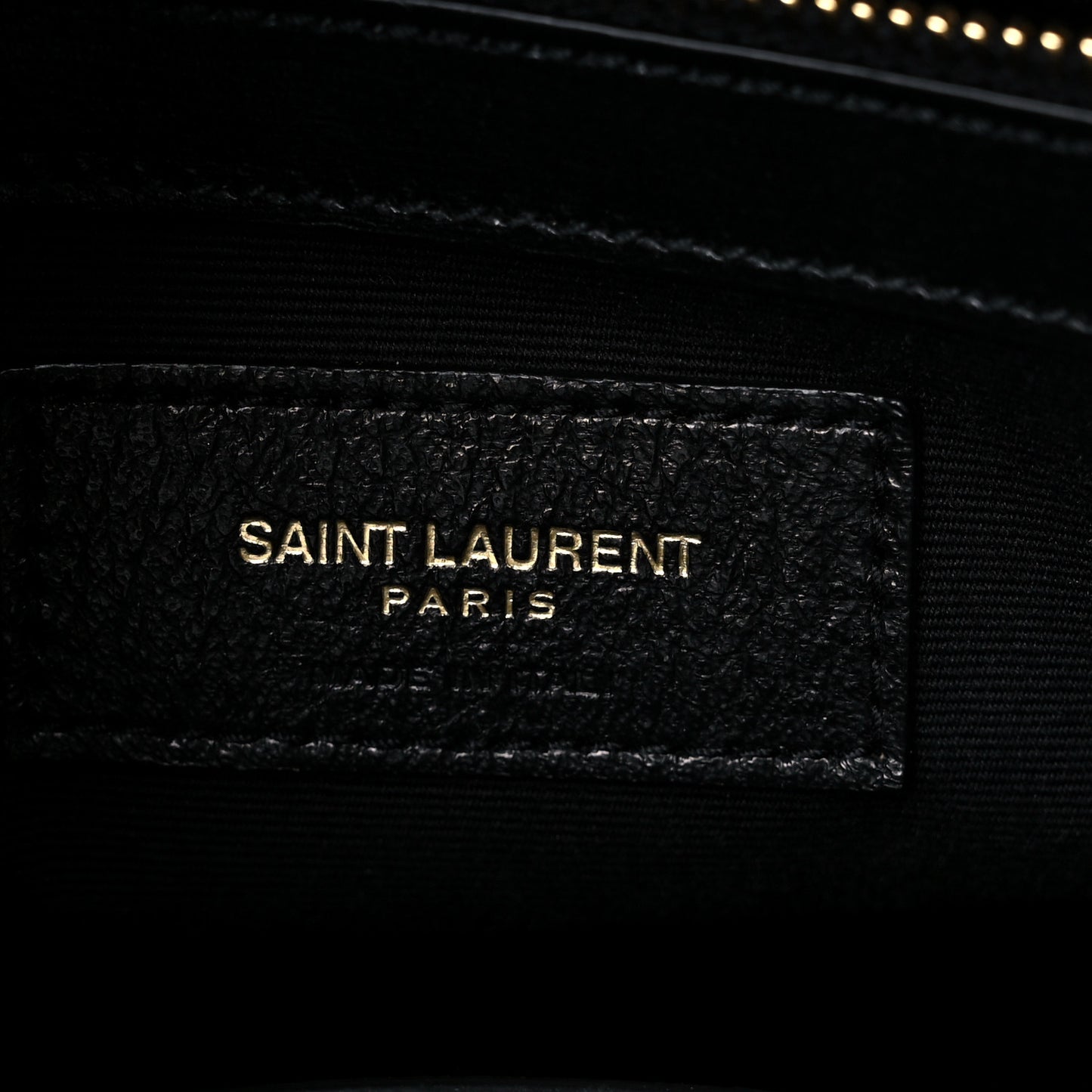 Calfskin Small Manhattan Shopper Tote Black