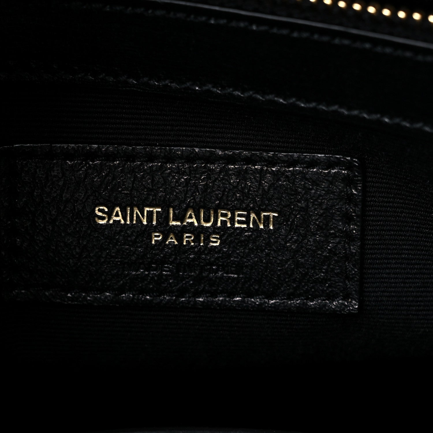 Saint Laurent Calfskin Small Manhattan Shopper Tote Black 6 of 14