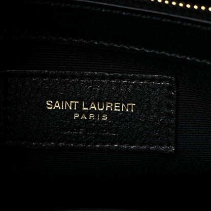 Saint Laurent Calfskin Small Manhattan Shopper Tote Black 6 of 14