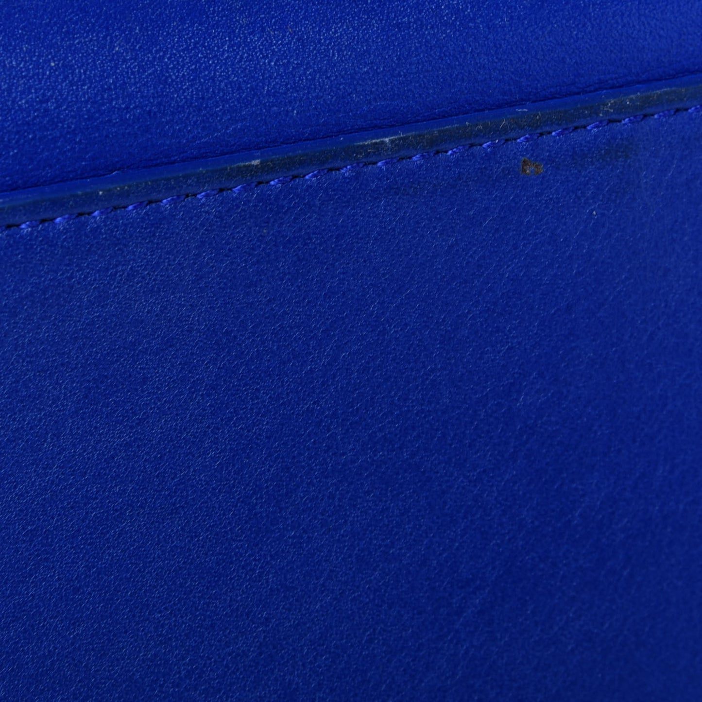 Smooth Calfskin Small Monogram Cabas Blue Majorelle