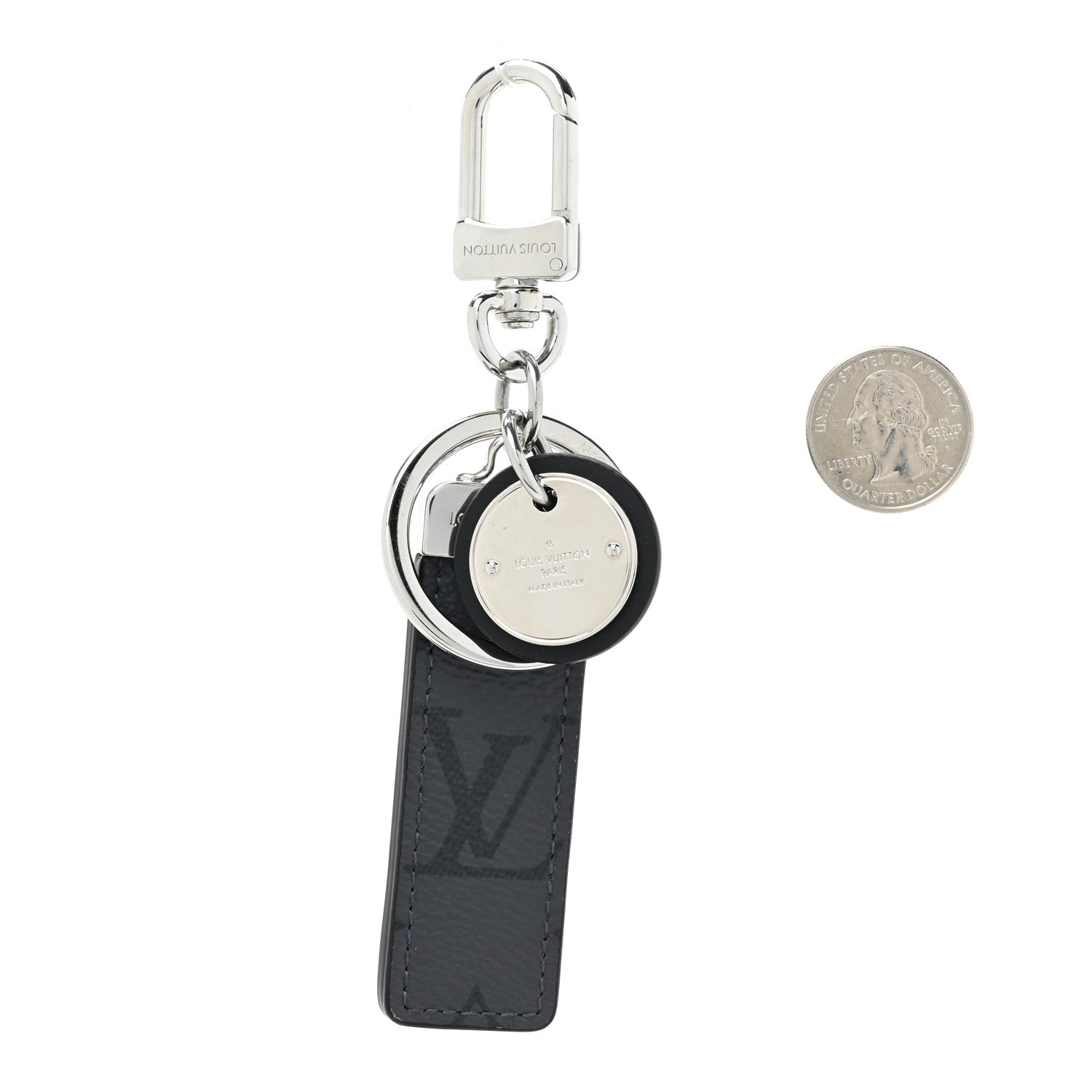 Louis Vuitton Reverse Monogram Eclipse Neo LV Club Bag Charm Key Holder 2 of 3