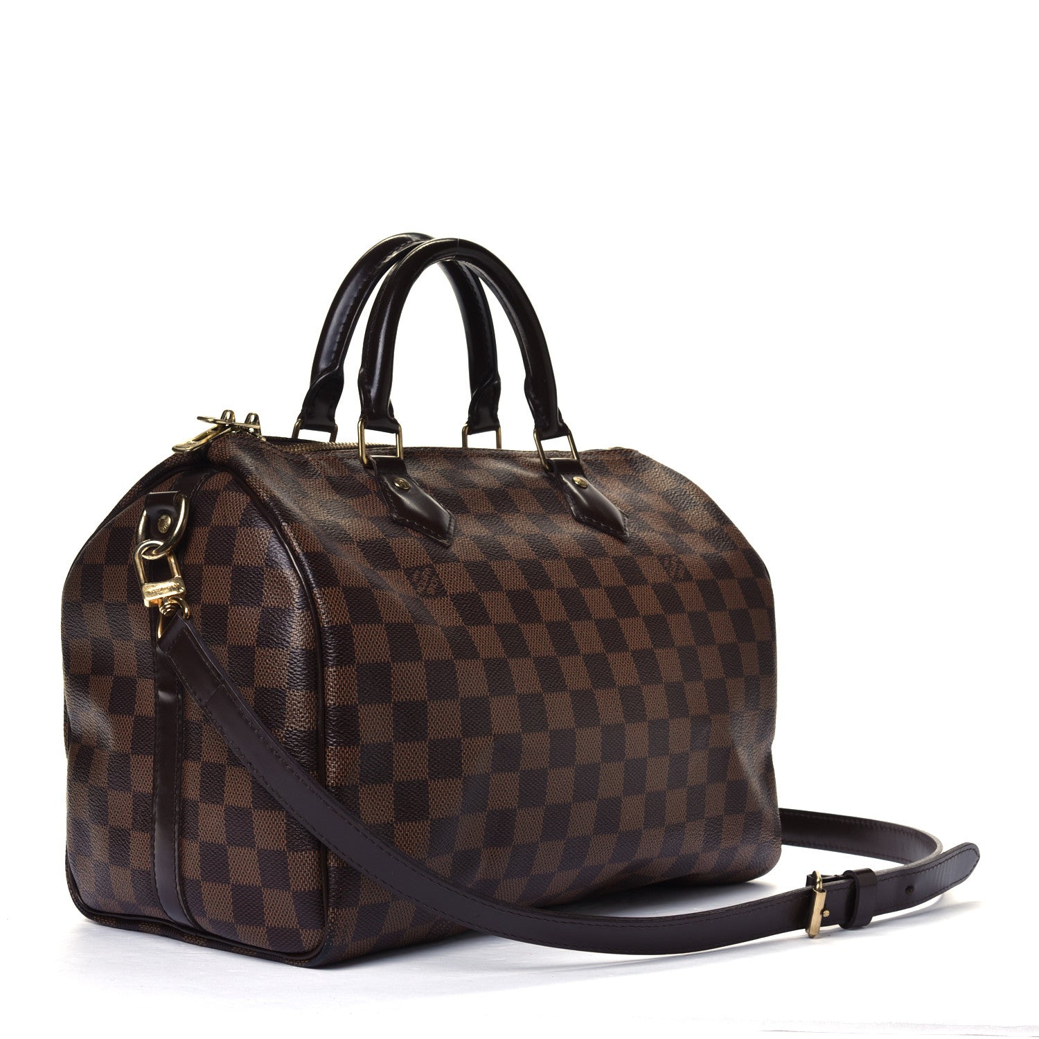Louis Vuitton Damier Ebene Speedy Bandouliere 30 2 of 6