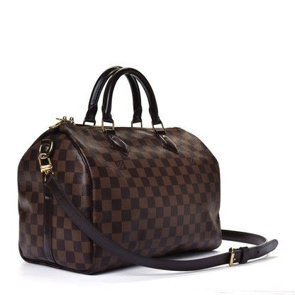 Louis Vuitton Damier Ebene Speedy Bandouliere 30 2 of 6