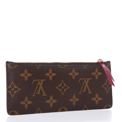 Louis Vuitton Monogram Josephine Wallet Zippered Insert Fuchsia 3 of 6