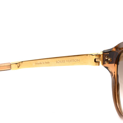 Louis Vuitton Petit Soupcon Cat Eye Sunglasses Z0487W Brown 6 of 7
