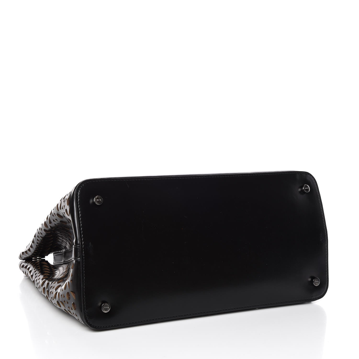 Alaia Calfskin Vienne Mina 32 Bag Nuit Noir 5 of 11