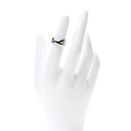 Cartier 18K Pink Yellow White Gold Classic Trinity Ring 50 5.25 2 of 7