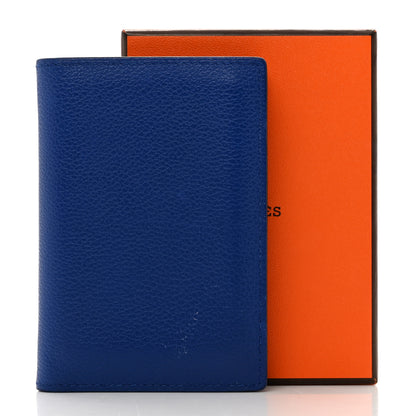 Hermes Evercolor MC² Euclide 4CC Jungle Card Holder Bleu Electrique 8 of 8
