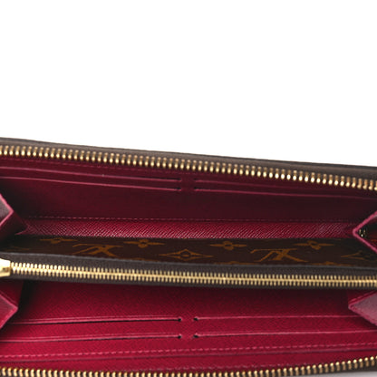 Louis Vuitton Monogram Clemence Wallet Fuchsia 5 of 8
