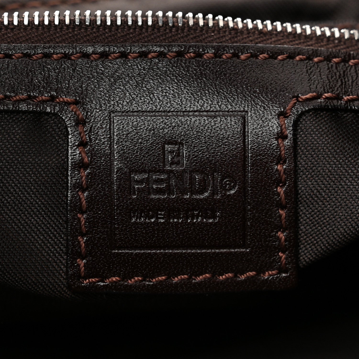 Fendi Zucca Hobo Tobacco 6 of 11