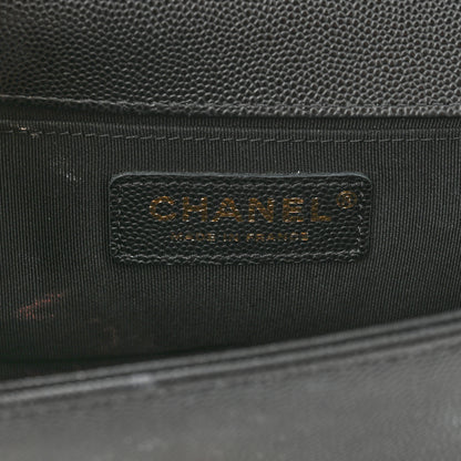 Chanel Caviar Quilted Small Boy Flap Black 6 of 13