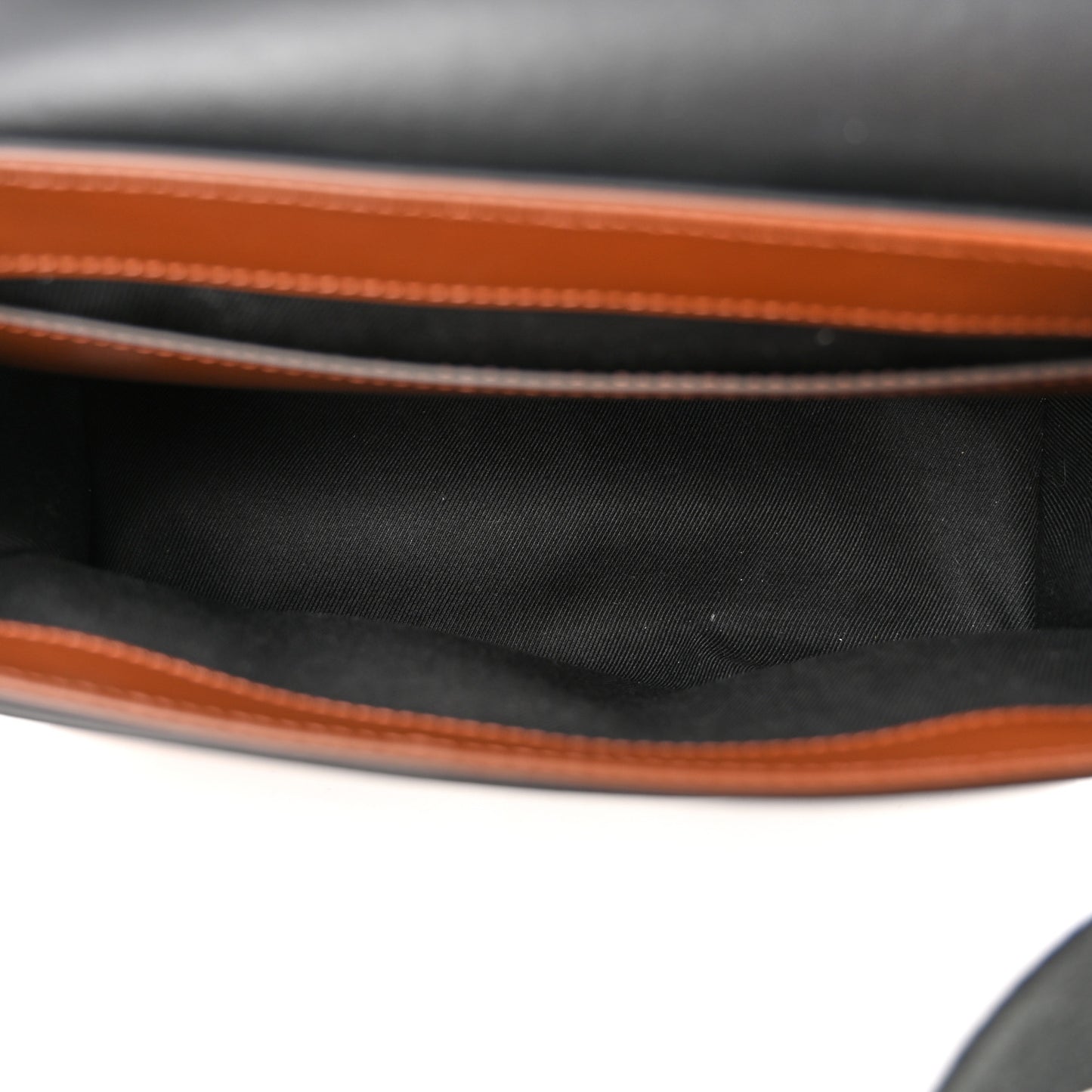 Calfskin Giant Check E-Canvas Note Crossbody Bag Dark Birch Brown