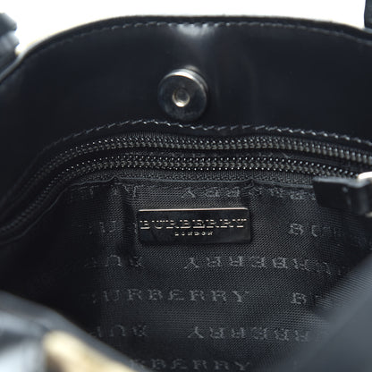 Burberry House Check Small Tote Black 6 of 8