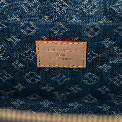 Louis Vuitton Monogram Denim Nice Mini Blue 5 of 7