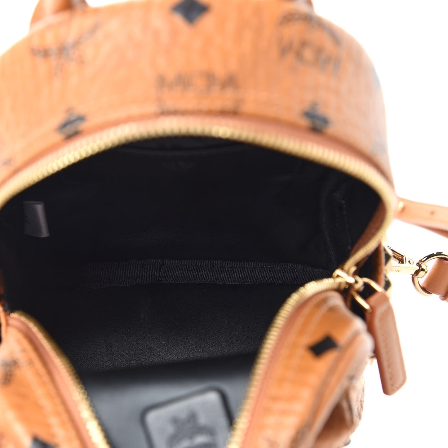 Visetos Side Stud X-Mini Stark Bebe Boo Backpack Cognac