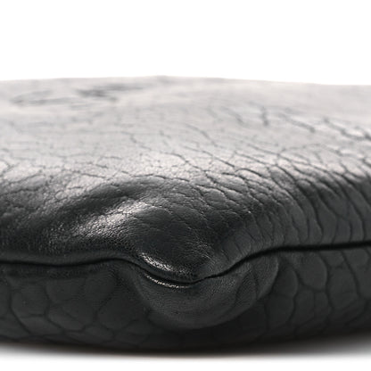 Saint Laurent Calfskin Large Puffy Pouch Black 9 of 11