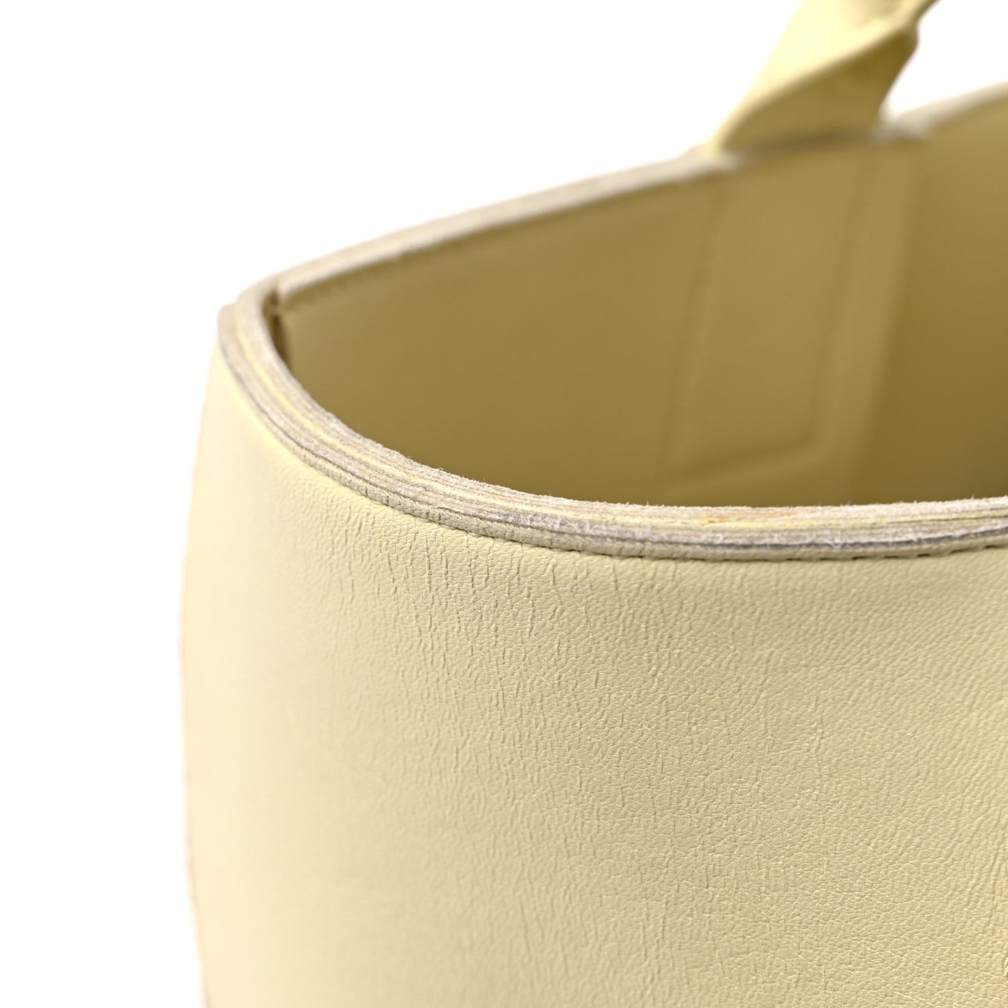 Calfskin Maxi Intreccio Medium Arco Tote Sherbert