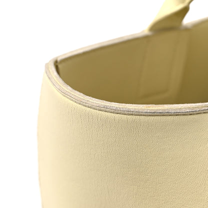 Bottega Veneta Calfskin Maxi Intreccio Medium Arco Tote Sherbert 13 of 17
