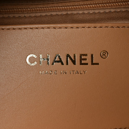 Chanel Calfskin Quilted Small Maxi Hobo Beige 6 of 10