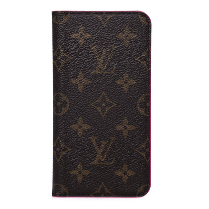 Louis Vuitton Monogram iPhone 7/8 Plus Folio Case Pink 1 of 9