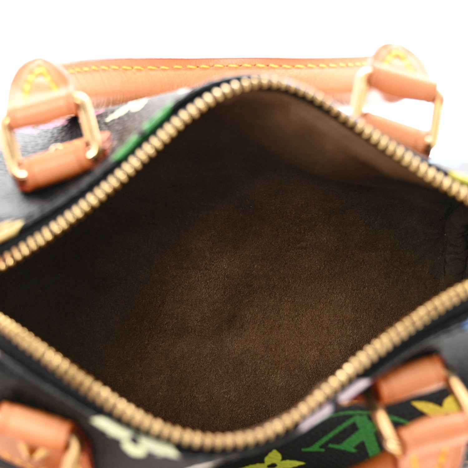 Louis Vuitton Monogram Multicolor Mini Sac HL Speedy Black 5 of 8