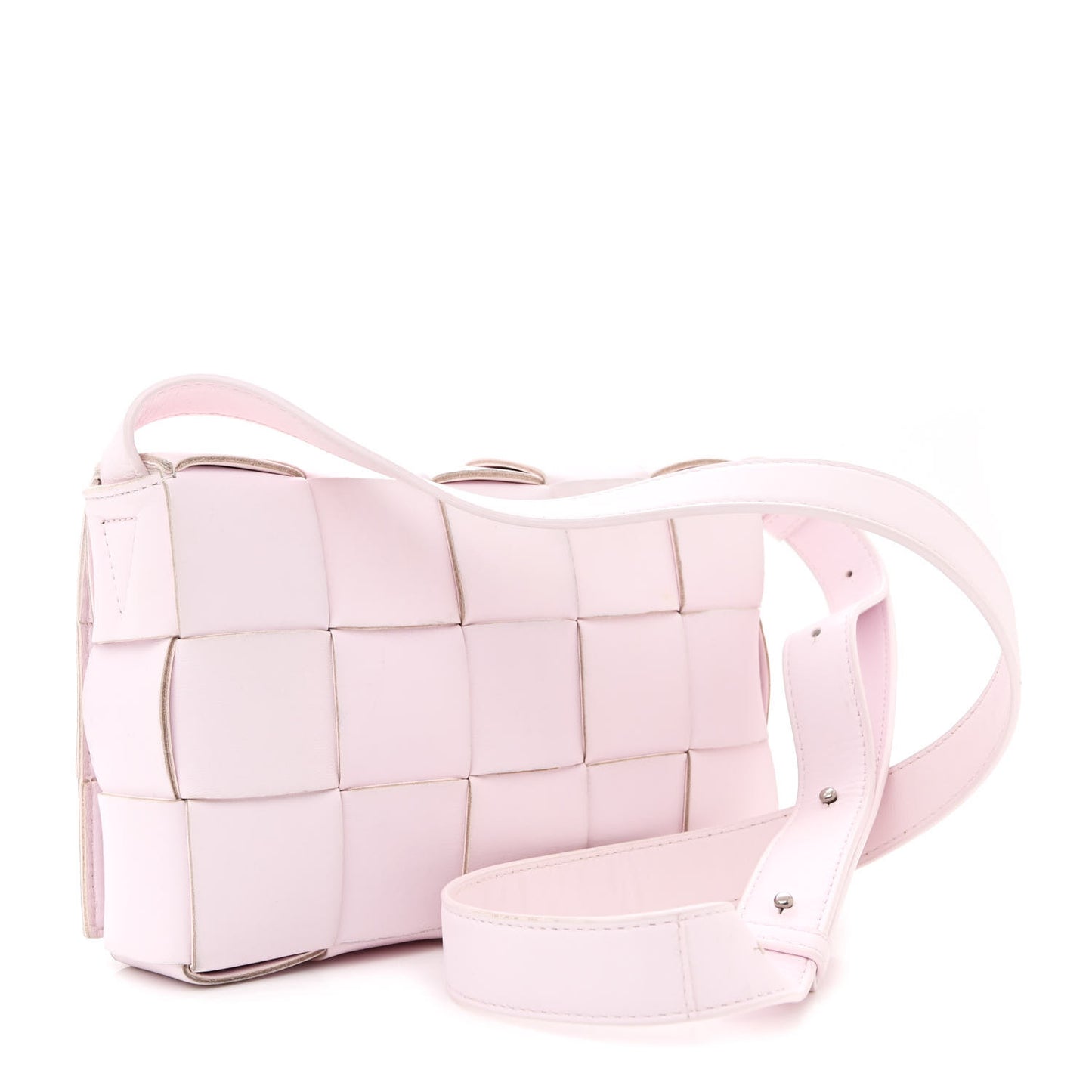 Lambskin Maxi Intrecciato Cassette Crossbody Bag Bliss Washed