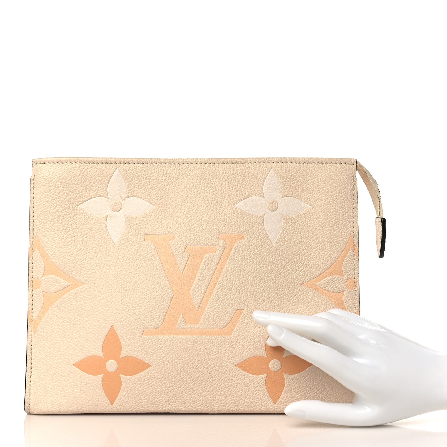 Empreinte Monogram Giant By The Pool Toiletry Pouch 26 Cream Saffron