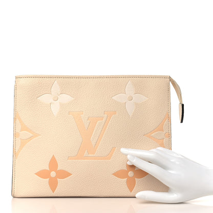 Louis Vuitton Empreinte Monogram Giant By The Pool Toiletry Pouch 26 Cream Saffron 2 of 8