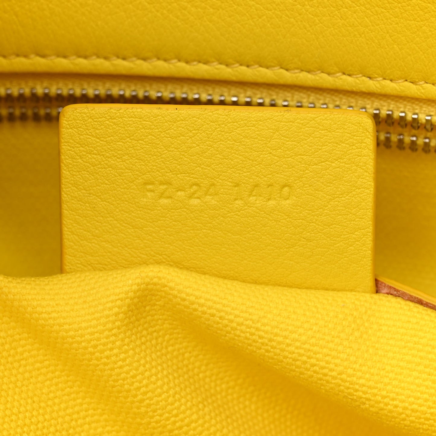 Calfskin Large Star Tote Yellow