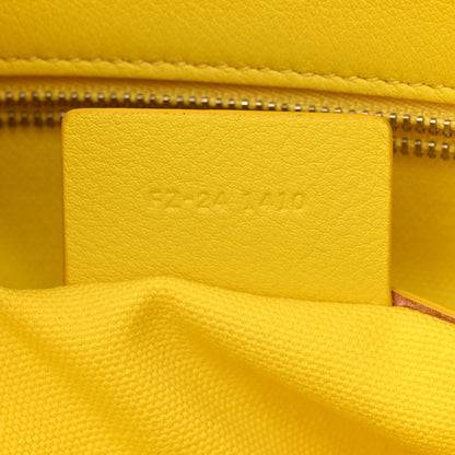 Salvatore Ferragamo Calfskin Large Star Tote Yellow 7 of 11