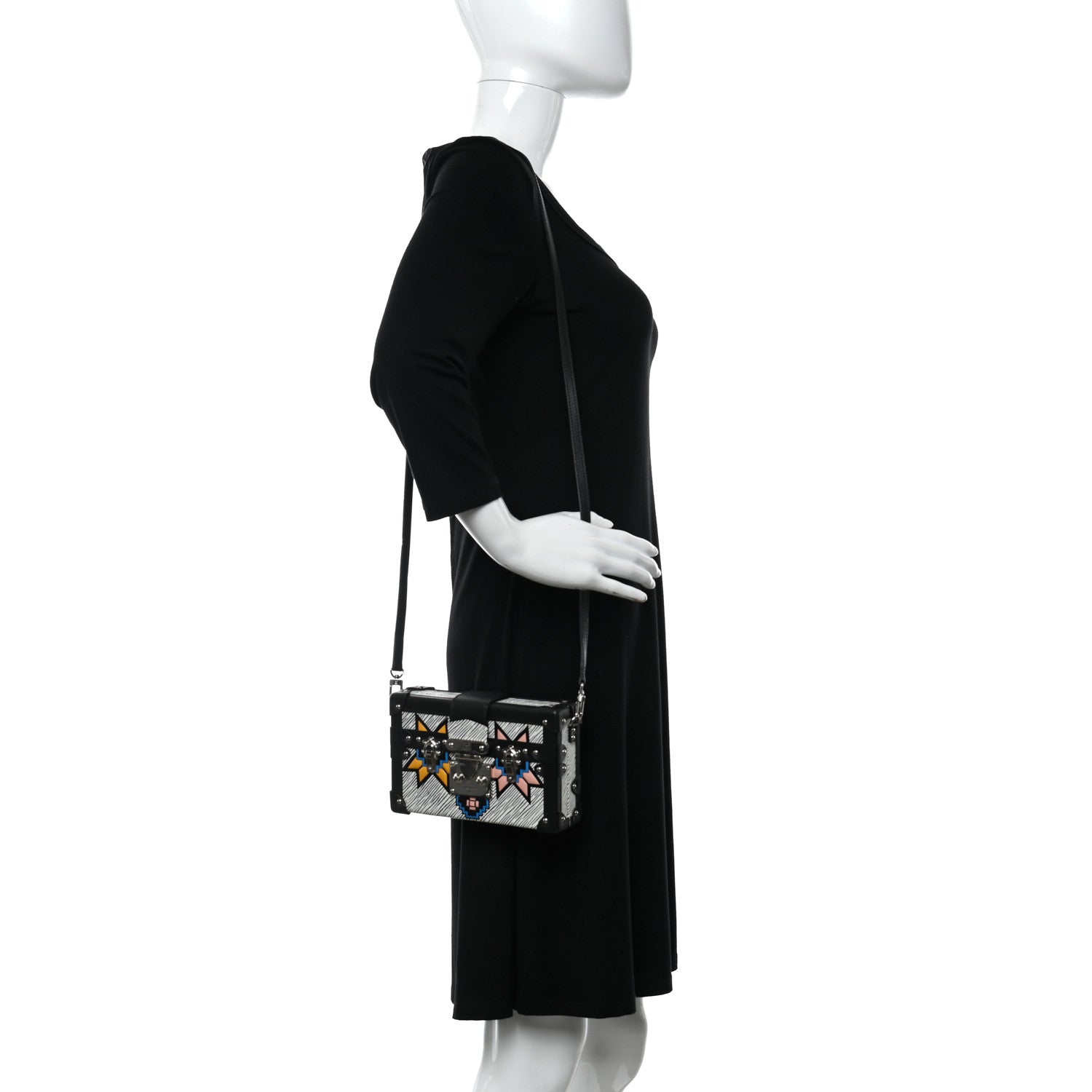 Louis Vuitton Epi Azteque Petite Malle White 2 of 9