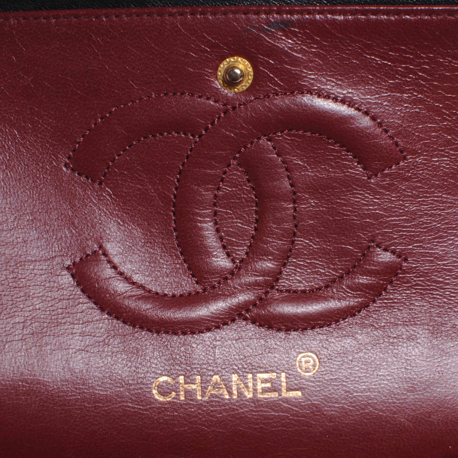 Chanel Lambskin Medium Double Flap Black 7 of 9